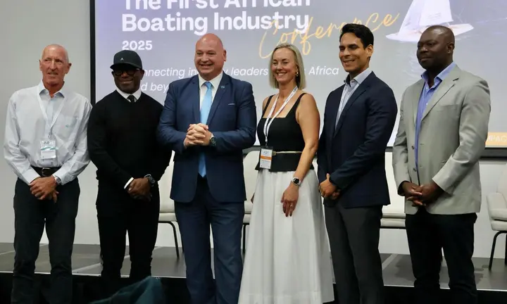 African Boating Conference official 2025 archive photograph — used to illustrate the 2026 event; not a 2026 session image