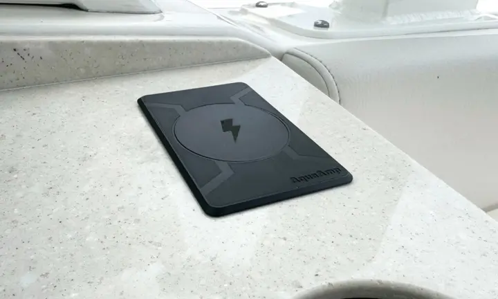 Aqua AMP marine wireless charger — official product image