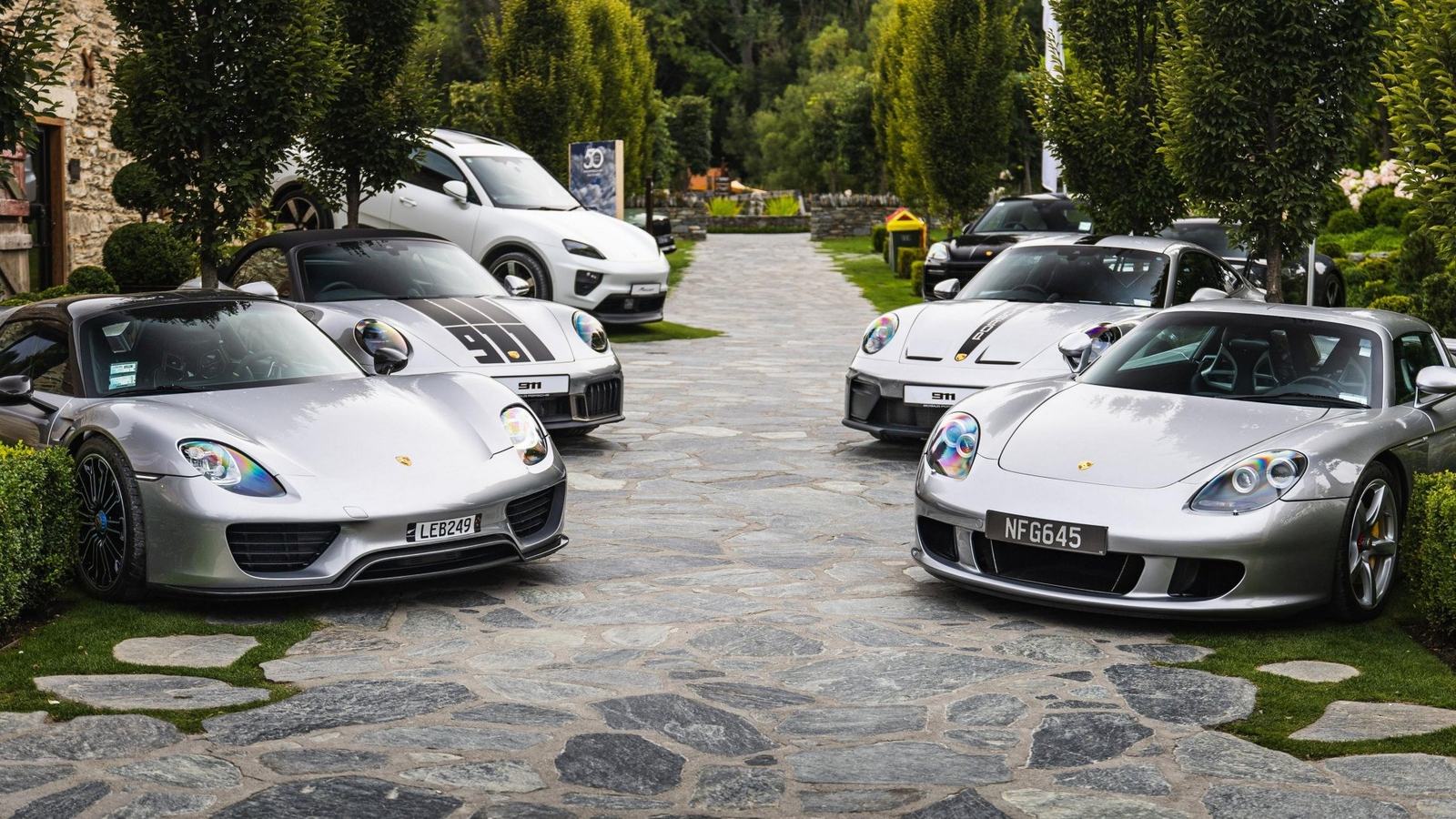 Ayrburn Classic Combines Cars, Gardens and Queenstown Food — official Porsche AG image