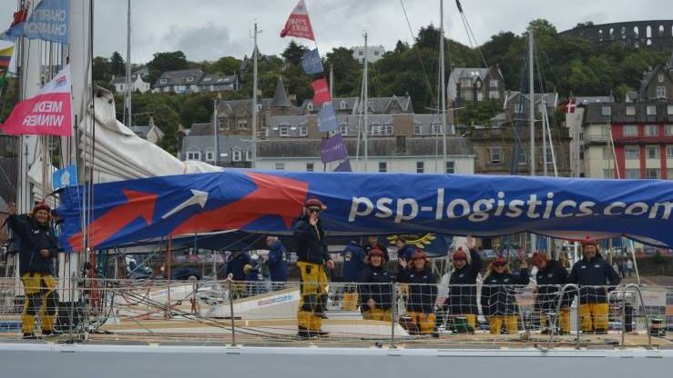Oban Welcomes Clipper Round the World Fleet Back to Scotland — official Royal Yachting Association image