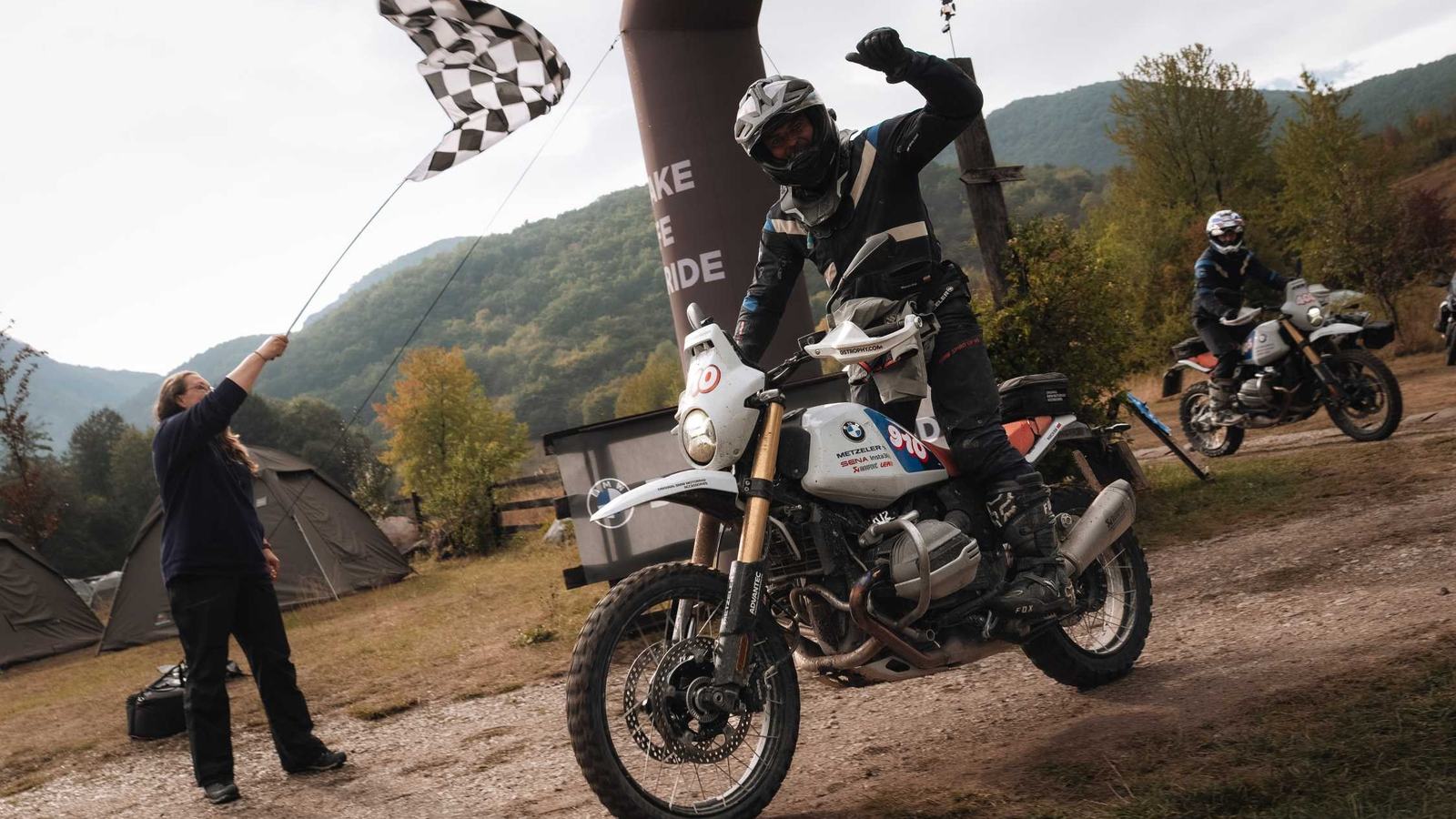 BMW GS Trophy Crosses the Carpathians — official BMW Motorrad image