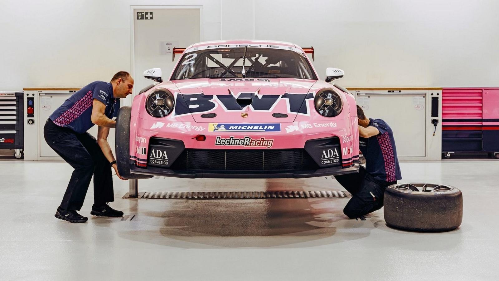 Lechner Racing Explores Porsche One-Make Competition — official Porsche AG / Lechner Racing image