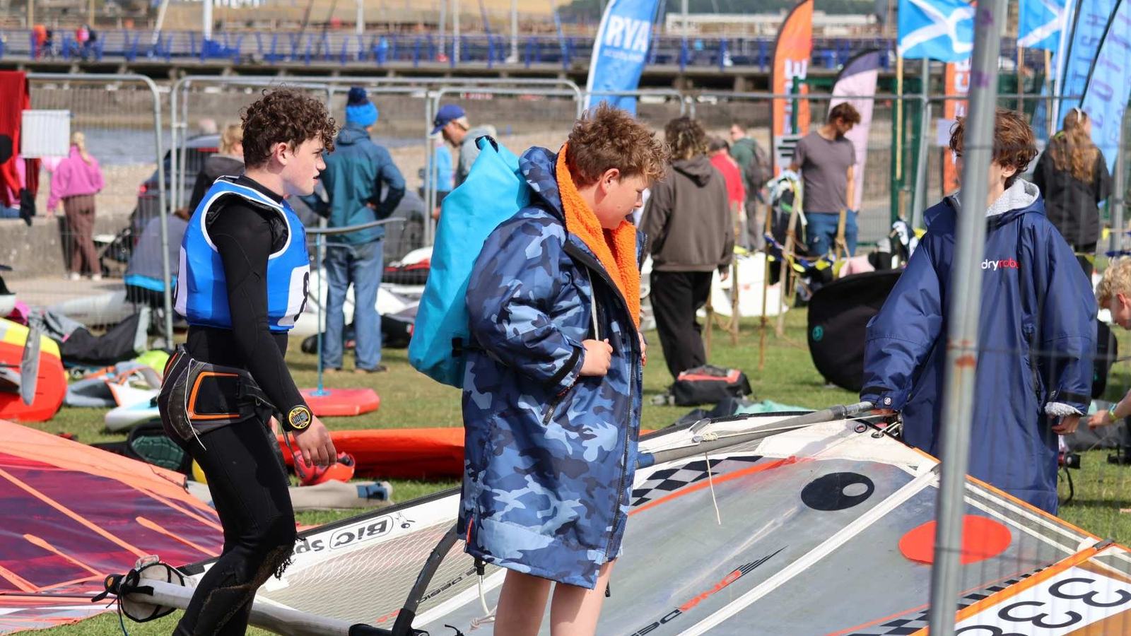 Largs Optimist Nationals and Stranraer Foiling Showcase Scottish Sailing — official Royal Yachting Association image