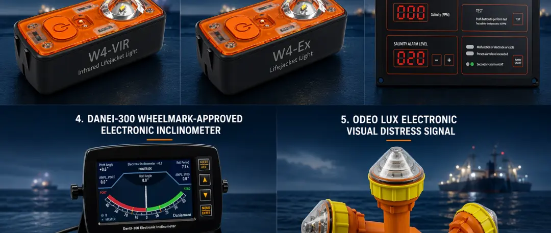 Daniamant five new marine safety products — official 2026 image