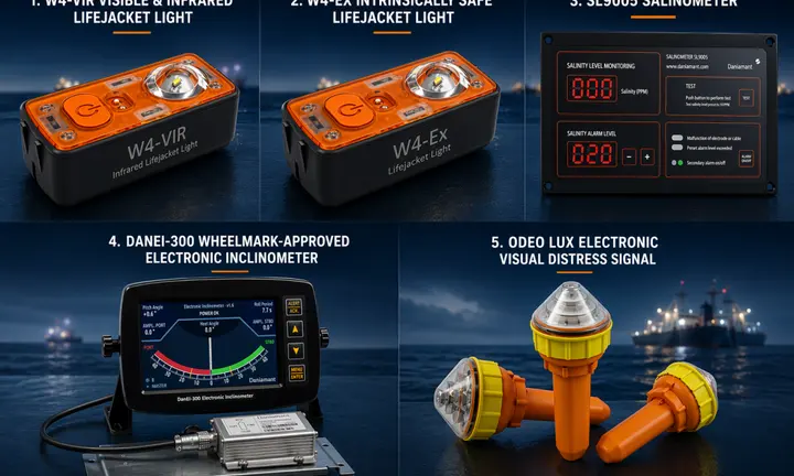 Daniamant five new marine safety products — official 2026 image