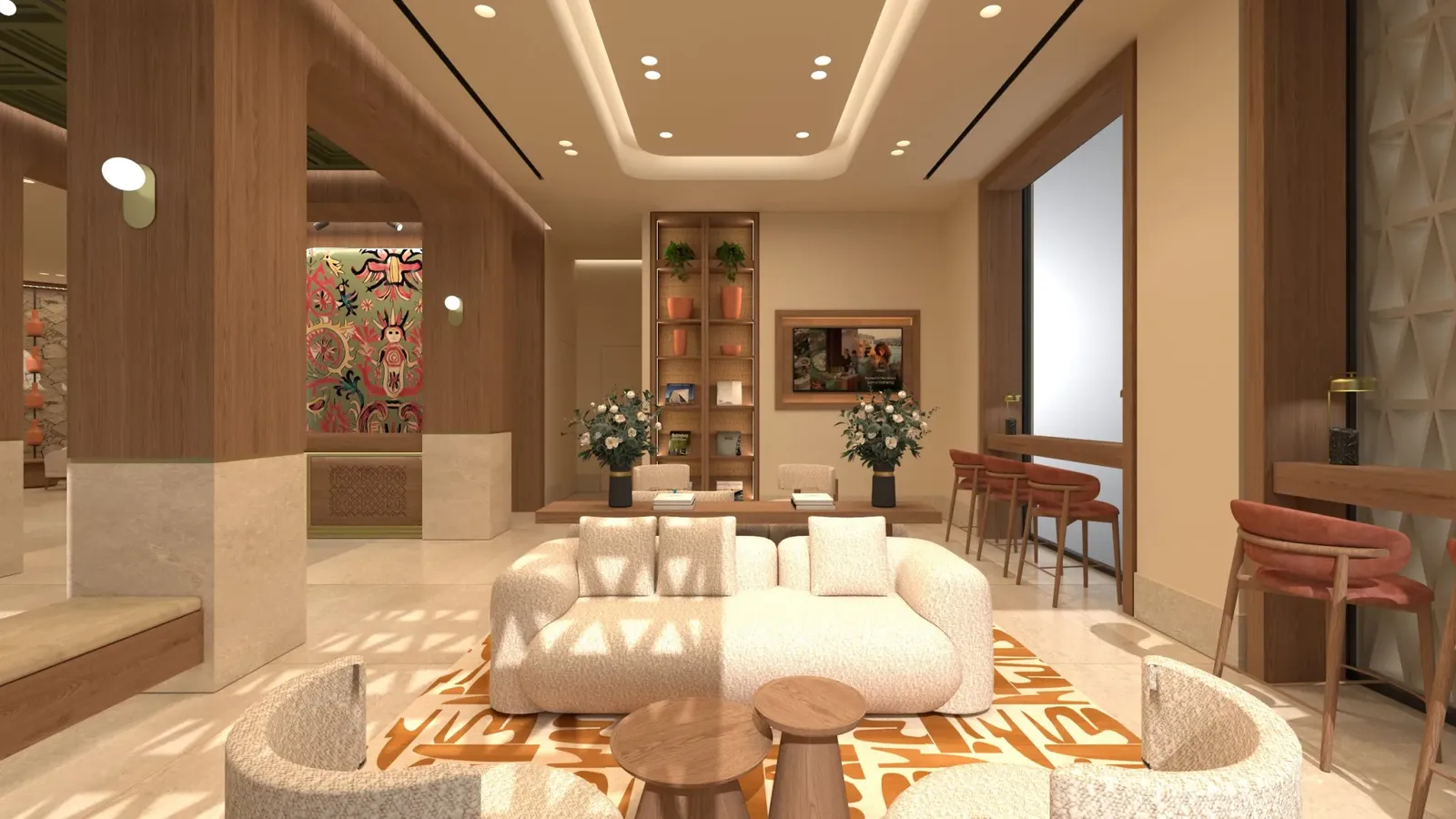 Official Hilton Era Hotel Heraklion lobby rendering