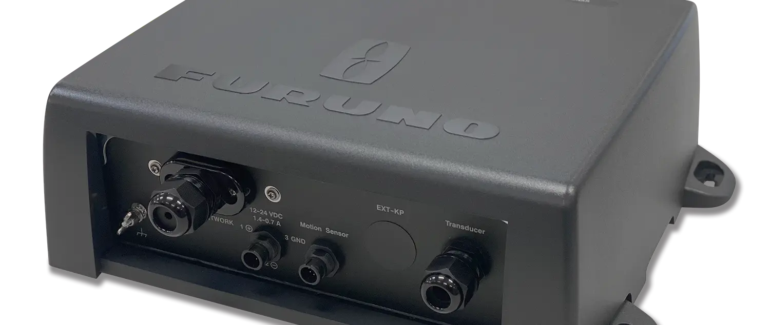 Official Furuno DFF3D multibeam sonar image