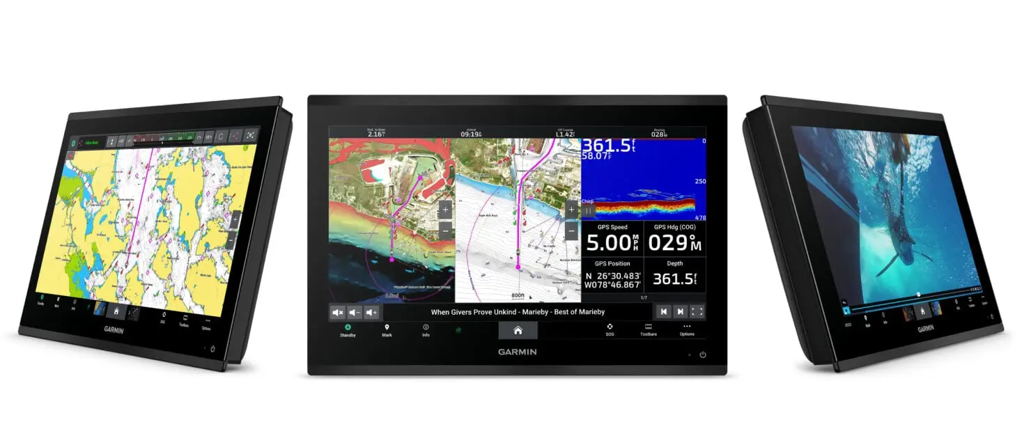 Official Garmin GPSMAP 9227 chartplotter image