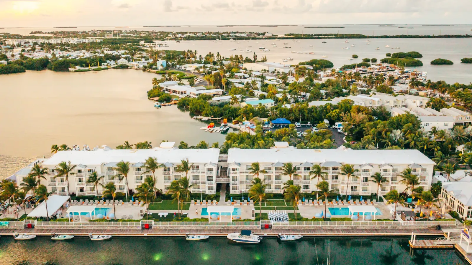 Official Hilton Key West Resort and Marina aerial image
