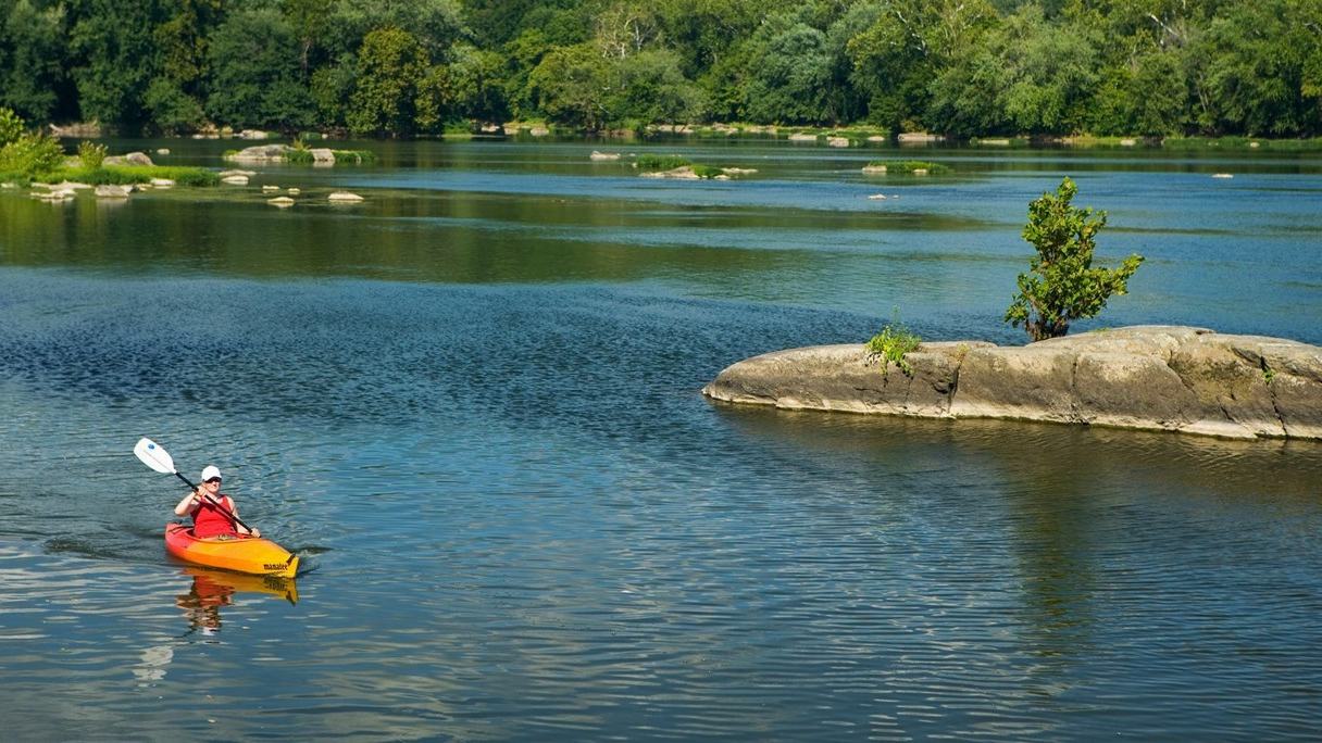 National Park Service, kayaking at Riverbend State Park