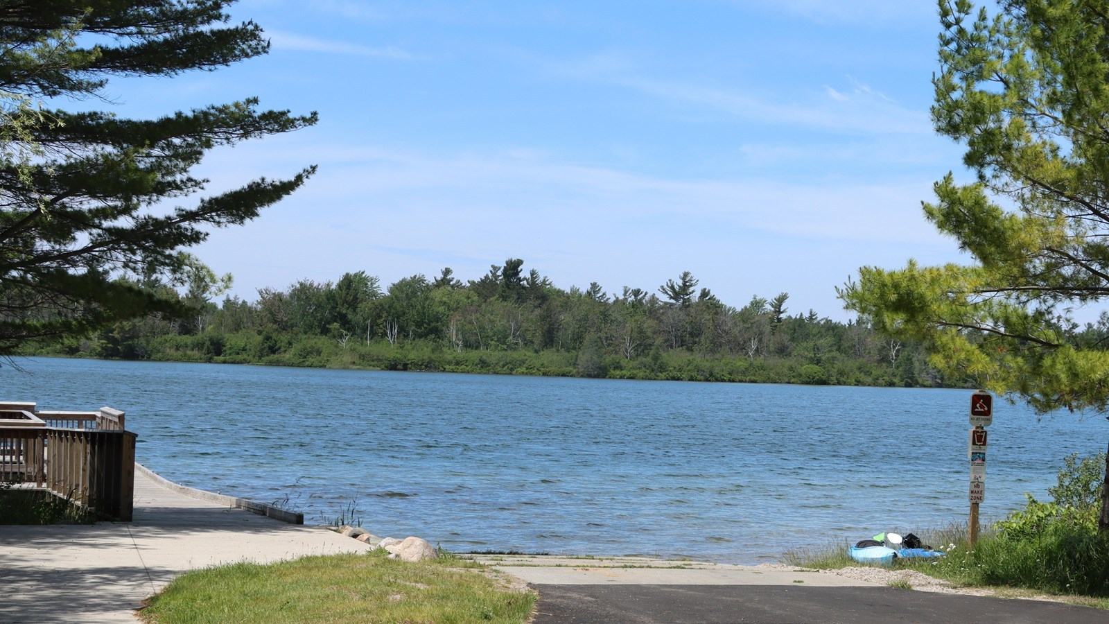 National Park Service, boat and fishing access at Loon Lake
