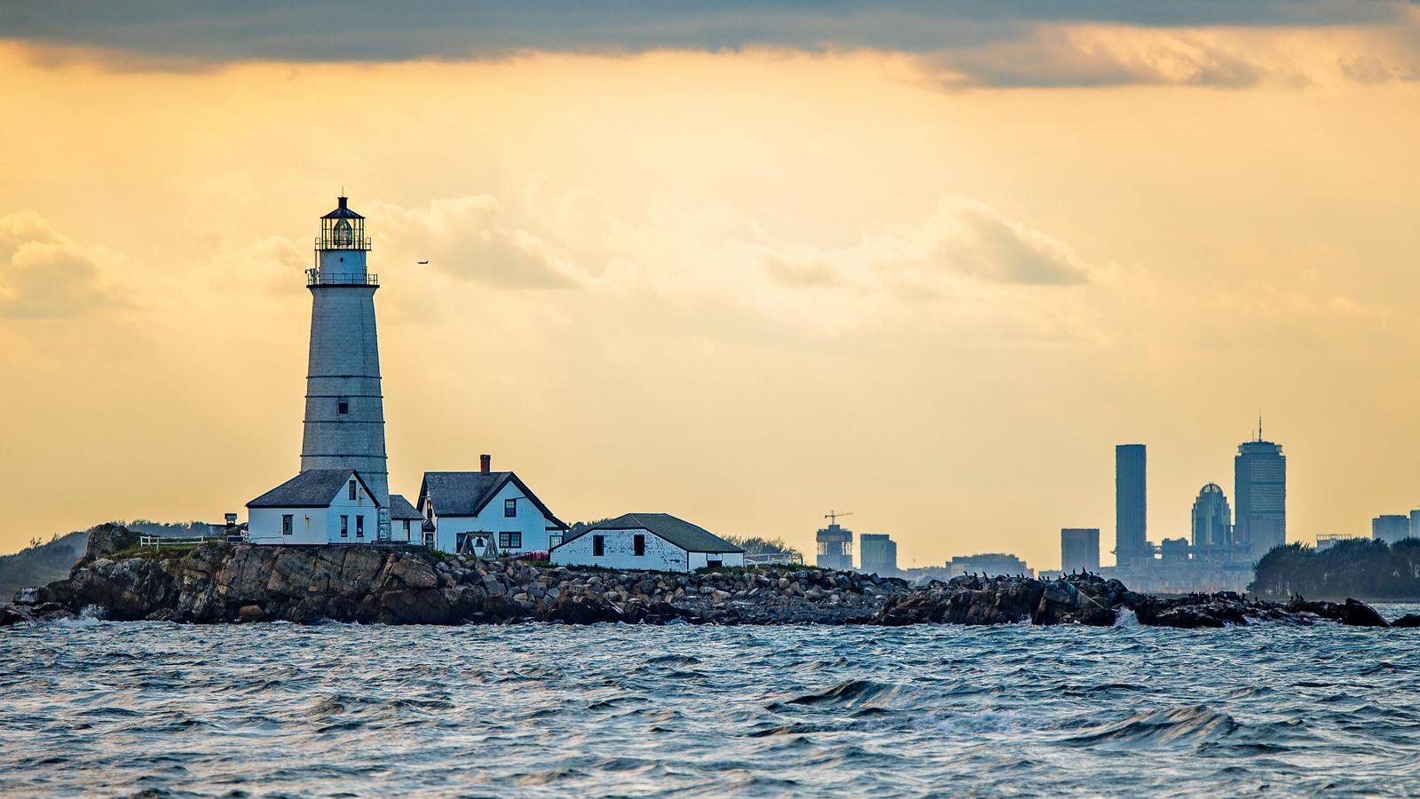 National Park Service / M. Bozio — Boston Light on Little Brewster Island