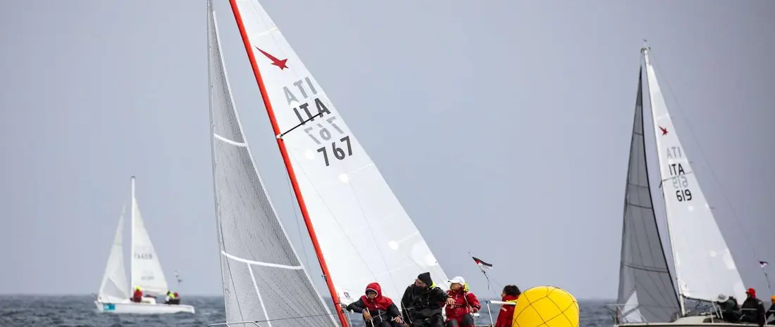 Barcolana 2026 Meteor fleet photograph distributed with the official results.