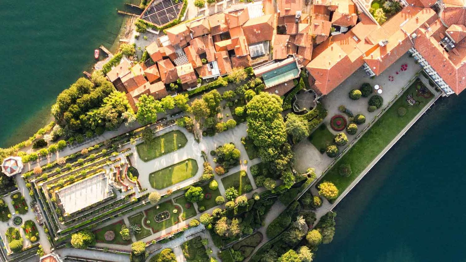 Official Terre Borromeo photograph of Isola Bella on Lake Maggiore