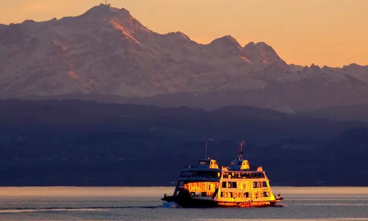 Official tourism image: Lake Constance Tourism / ferry to Romanshorn