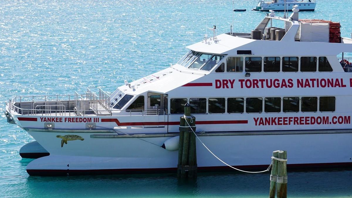 Official image: U.S. National Park Service — Dry Tortugas ferry