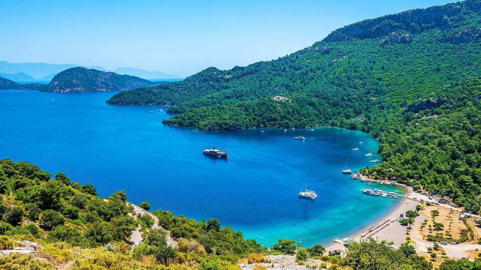 Göcek coastline — official GoTürkiye tourism photography
