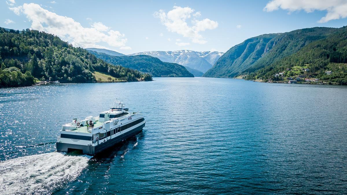 Hardangerfjord destination organisation — official fjord cruise photography