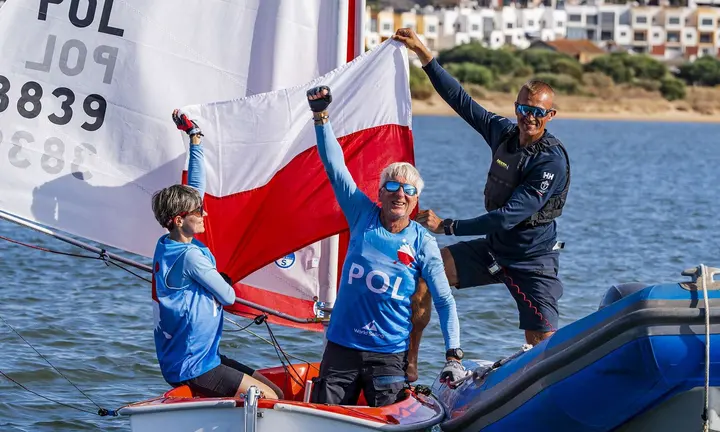 World Sailing Inclusion Championships official race photograph.