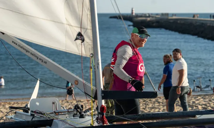 Original photograph issued with Classe Kiteboarding Italia race report.
