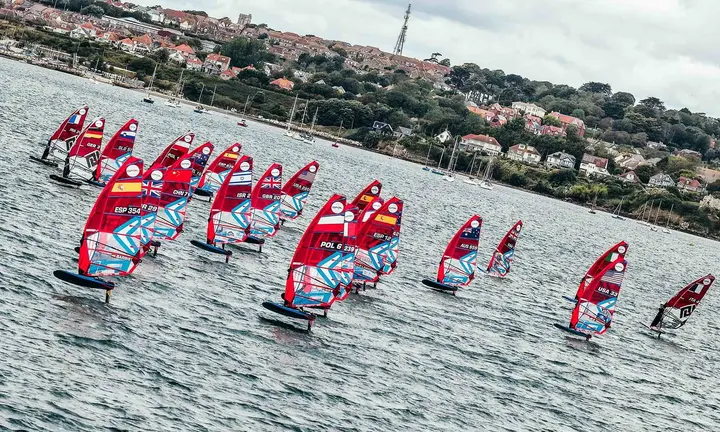 Weymouth Hosts Six Days of World Championship Windsurfing — official Royal Yachting Association image