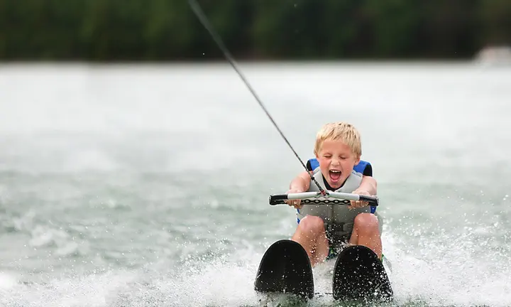 Learning to Water Ski Is Easier When the Boat Does the Pulling — official Discover Boating image