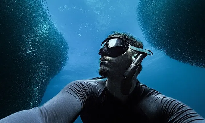 Ben Yavar Builds a Life Around Freediving and Underwater Photography — official Yamaha Blue Life image