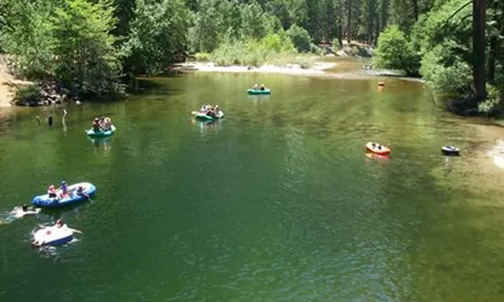 Rafting Yosemite’s Merced River: A Gentle Valley Float When Conditions Allow — official US National Park Service, Yosemite National Park, Boating; official Merced River rafting photograph image
