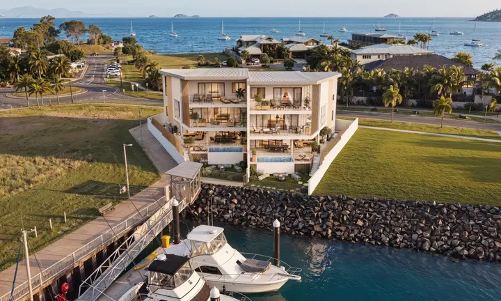 148 EAST Airlie Beach Pairs Waterfront Living With an Optional 12m Berth — official source image