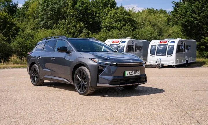 Toyota bZ4X Touring Wins Towcar Award for Electric Towing — official source image
