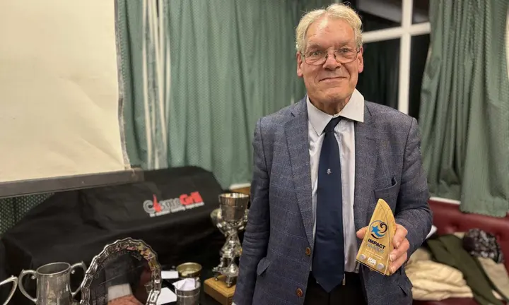 Drew Pratt Recognised After Four Decades of Sailing Service — official Royal Yachting Association image