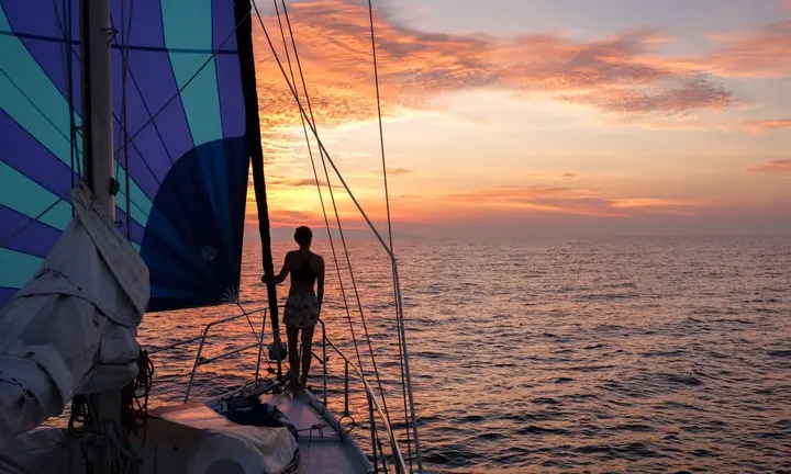 Seven Years at Sea Inspire Landfall Bags Made from Retired Sails - American Sailing image