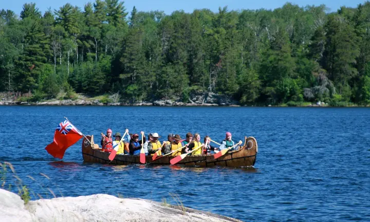 Paddle a 26-Foot North Canoe: A Living-History Voyage in Minnesota — official US National Park Service, Voyageurs National Park Guided Tours and North Canoe Voyage; official NPS photo image
