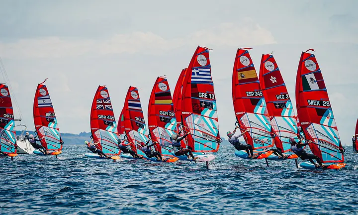 Musto Uses iQFOiL Worlds to Develop Foiling Wetsuit Kit — official source image