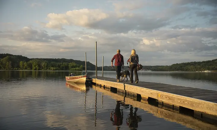 Autumn Fishing from a Small Boat: Follow Baitfish, Not Summer Habits — official Discover Boating, 10 Fall Fishing Tips for Cooler Weather image