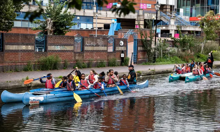 Birmingham Paddlesports Project Has Introduced 1,400 Young People to the Water — official source image