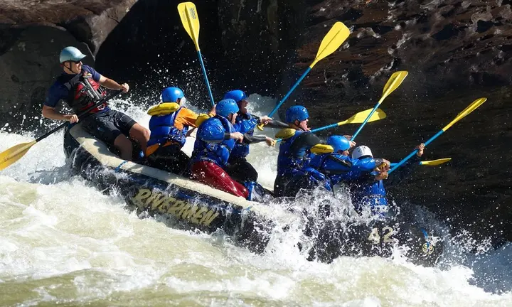 New River Gorge by Raft: West Virginia Rapids and a Guided Day on the Water — official US National Park Service, New River Gorge National Park and Preserve, Whitewater; official NPS river photo image