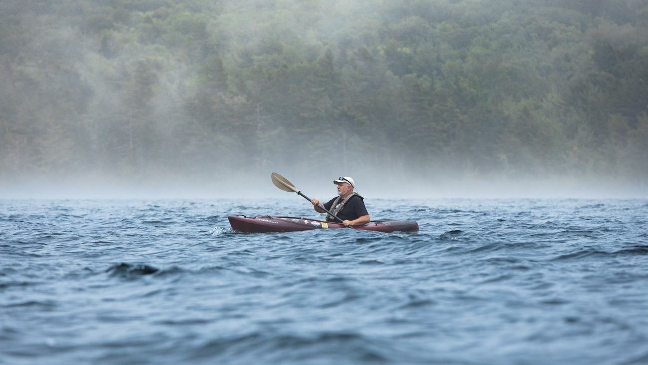 Acadia by Kayak: Misty Eagle Lake and Maine’s Dramatic Coastal Waters — official US National Park Service, Acadia National Park, Boating; NPS photo by Brady Richards image