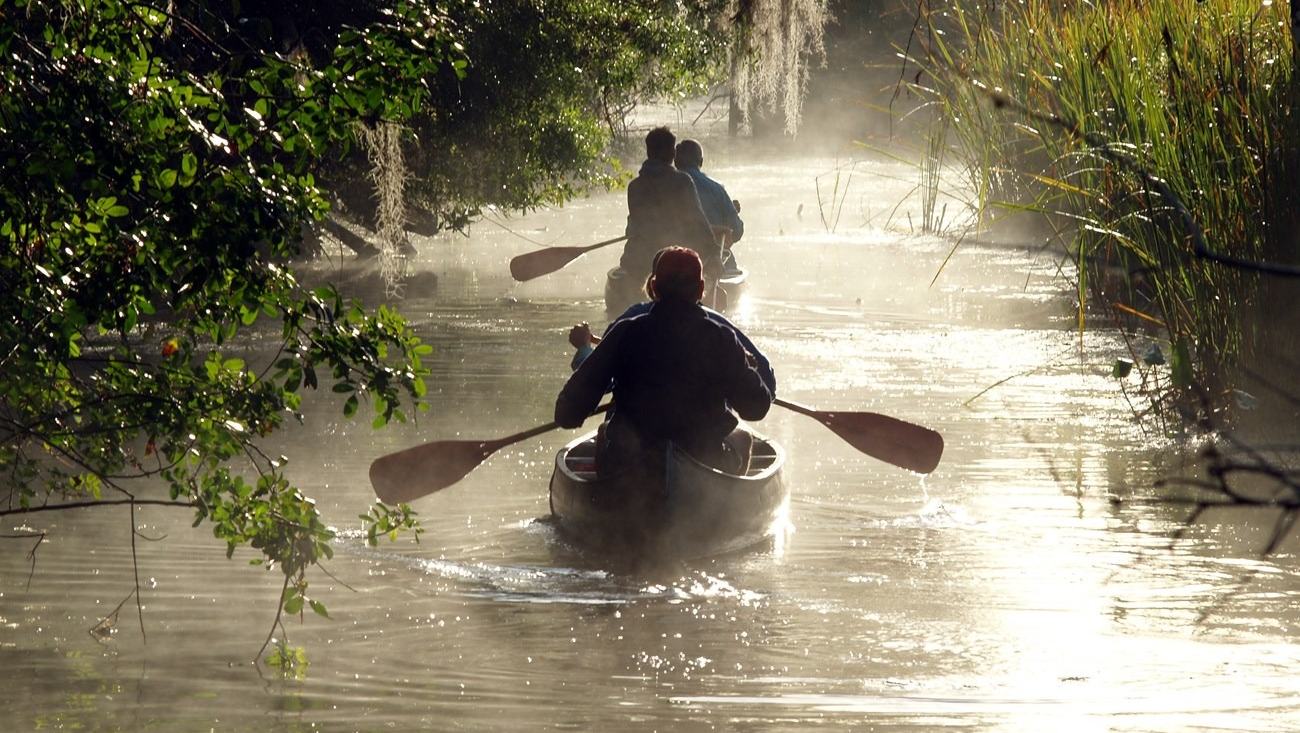 Big Cypress National Preserve, National Park Service official paddling photograph