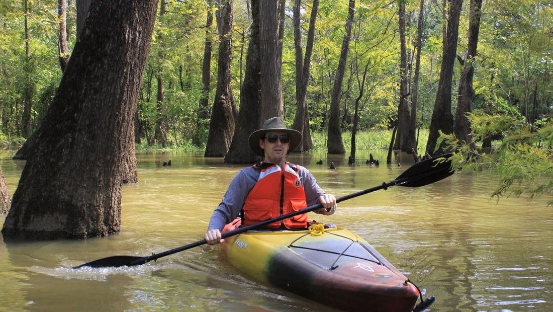 Big Thicket by Canoe: Texas Bayous, Forested Creeks and Water Trails — official US National Park Service, Big Thicket National Preserve, Paddling the Big Thicket; official paddling image image