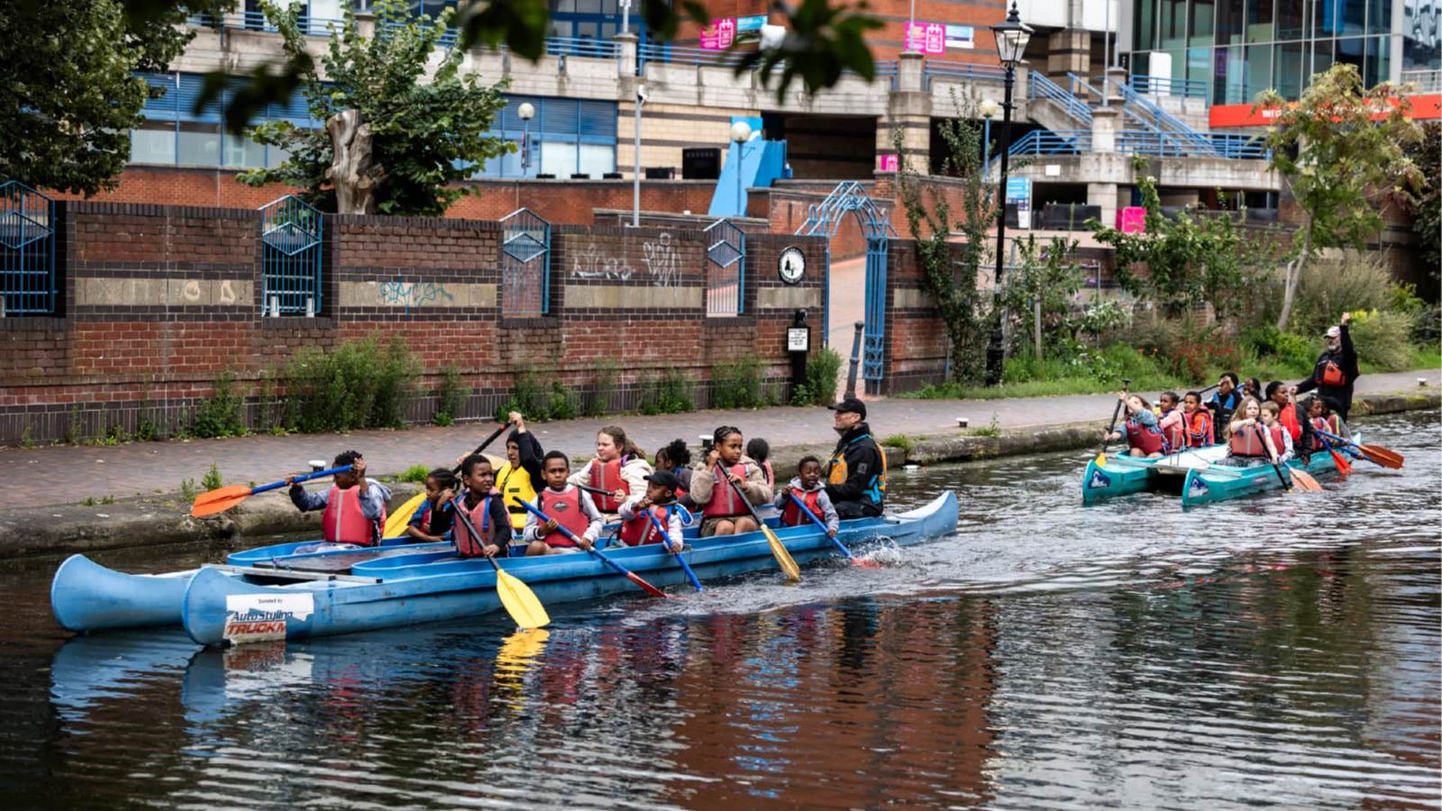 Birmingham Paddlesports Project Has Introduced 1,400 Young People to the Water — official source image