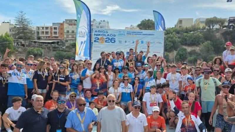 Cecilia Pampinella Sweeps All Three European SUP Titles in Crete — official source image