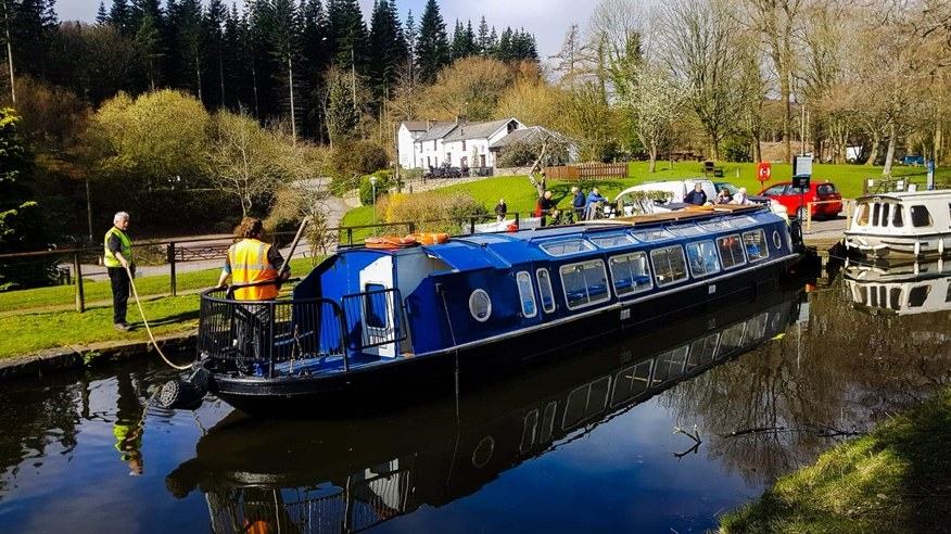 Goytre Wharf Offers a Welsh Canal Day Afloat — official Visit Monmouthshire image