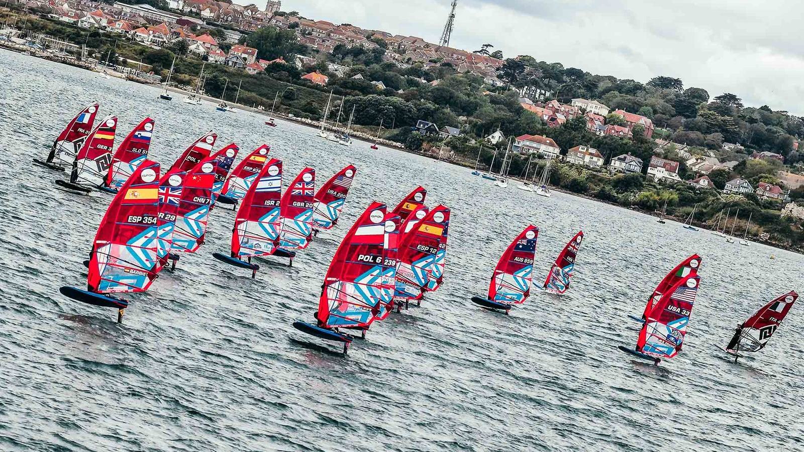 Weymouth Hosts Six Days of World Championship Windsurfing — official Royal Yachting Association image