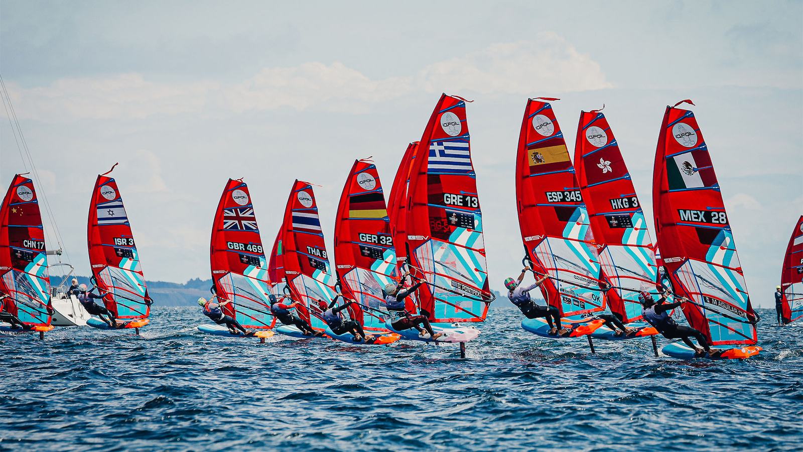 Musto Uses iQFOiL Worlds to Develop Foiling Wetsuit Kit — official source image