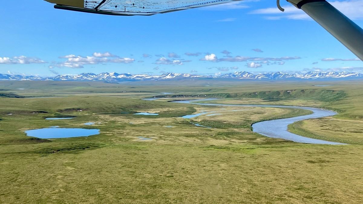 US National Park Service photograph, Kelly River in Noatak National Preserve