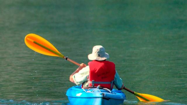National Park Service — two kayakers on a North Cascades lake | Ross Lake by Small Boat: North Cascades Scenery With Serious Cold-Water Rul
