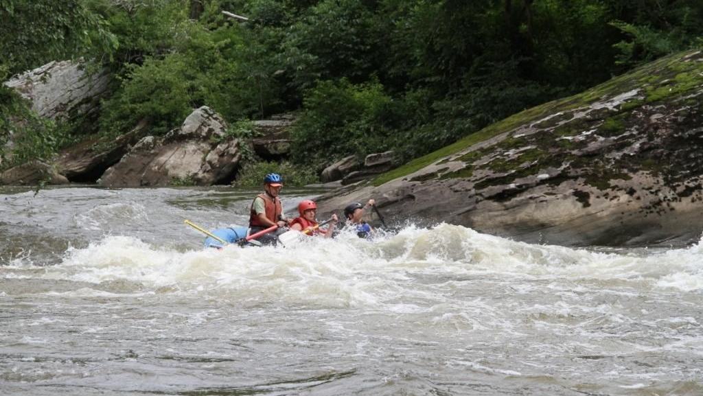 Obed Wild and Scenic River, National Park Service official whitewater rafting photograph