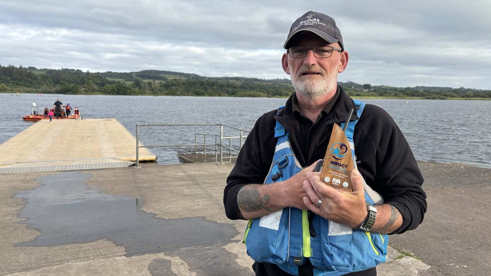Renfrew Sea Scouts Leader Recognised for Years Afloat — official Royal Yachting Association image