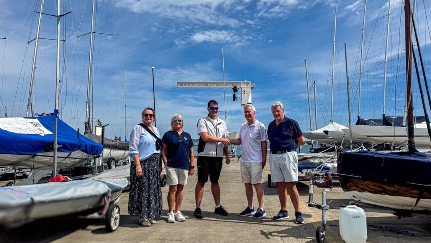 Rooster Supplies Clothing for 2026 ILCA World Championships — official British Marine image